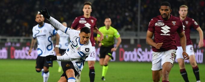 Sanchez earns Inter dramatic last-gasp point at Torino