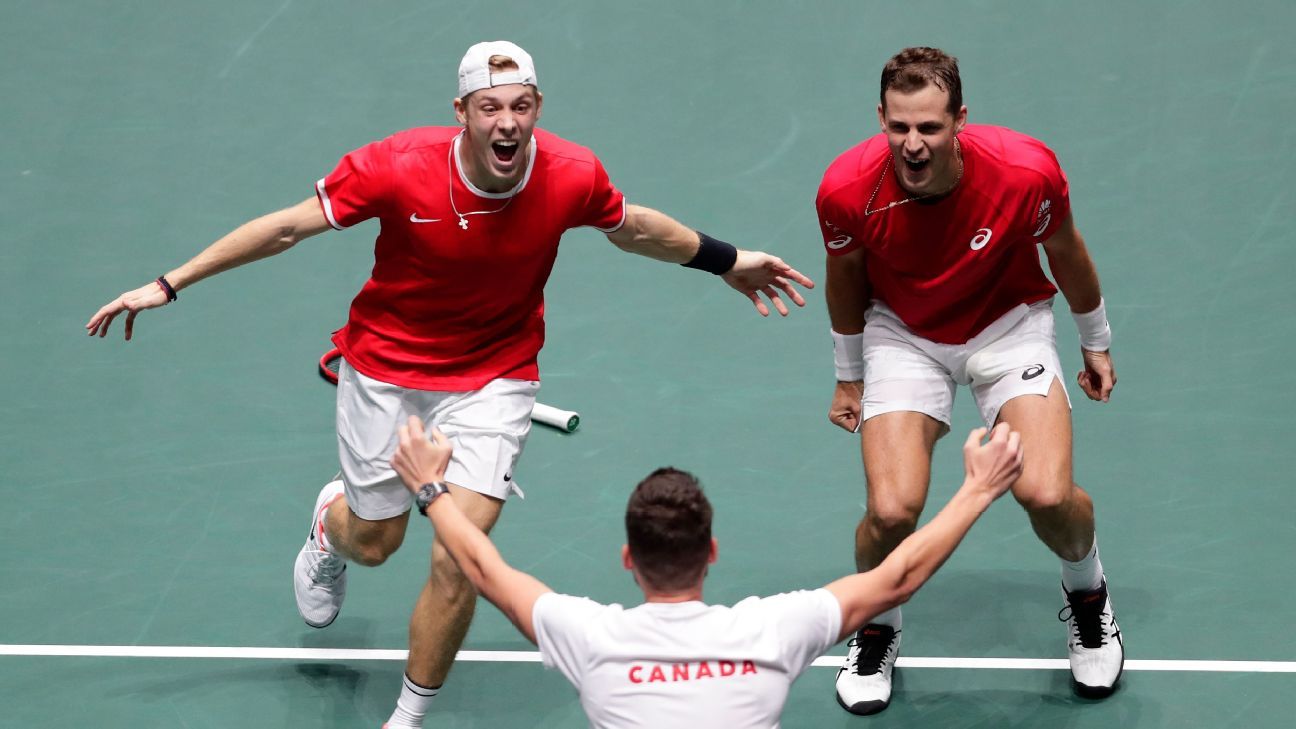 Canada was last called up to the Davis Cup final