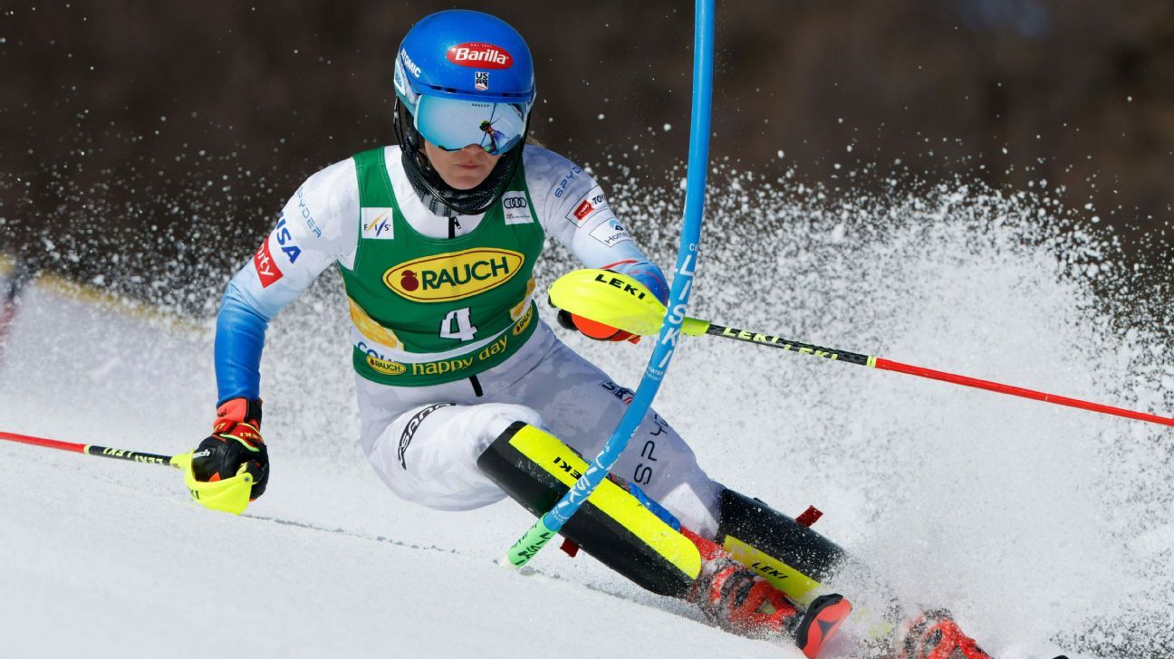 Overall World Cup champion Mikaela Shiffrin finishes 8th in slalom finale