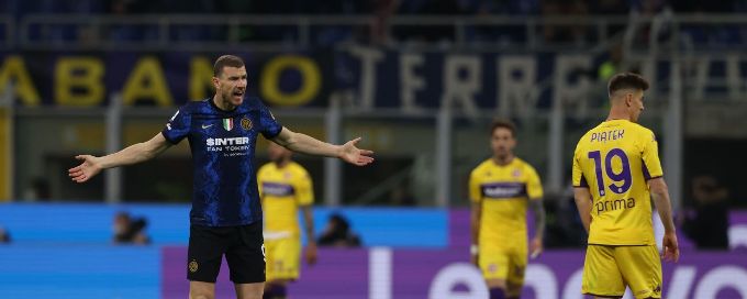 Inter drop points again in home draw with Fiorentina