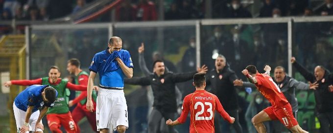 Italy World Cup qualifying shock vs. North Macedonia is why we love this sport