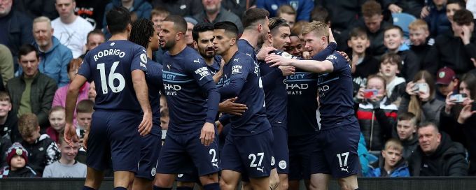 Manchester City see off Burnley, leapfrog Liverpool in title tussle