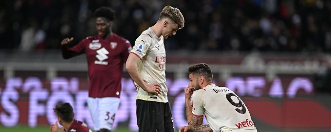Serie A leaders AC Milan held to second successive stalemate