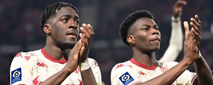 Monaco move up to fourth with win at Rennes