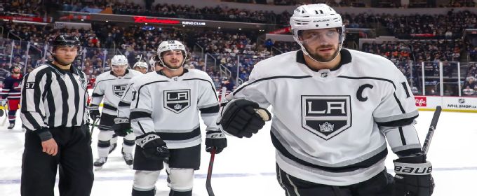 Kings captain Anze Kopitar week-to-week with foot injury
