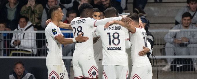 PSG on the verge of 10th title after 3-0 win at Angers