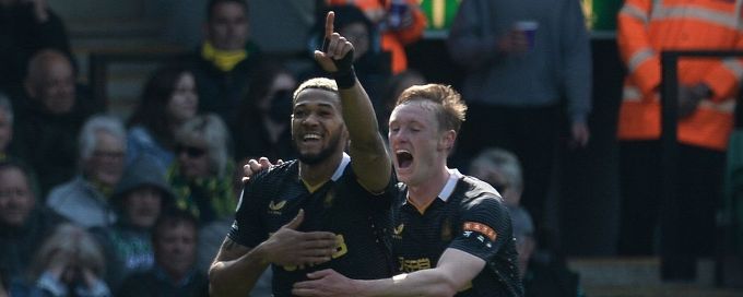 Samba style propels Newcastle to 3-0 win over Norwich