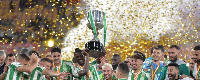 Real Betis hold nerve to beat Valencia on penalties in Copa del Rey final