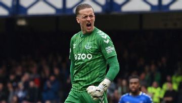 England's Jordan Pickford extends Everton deal until 2029