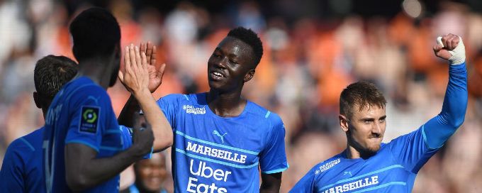 Marseille regain second place in Ligue 1 with win at Lorient