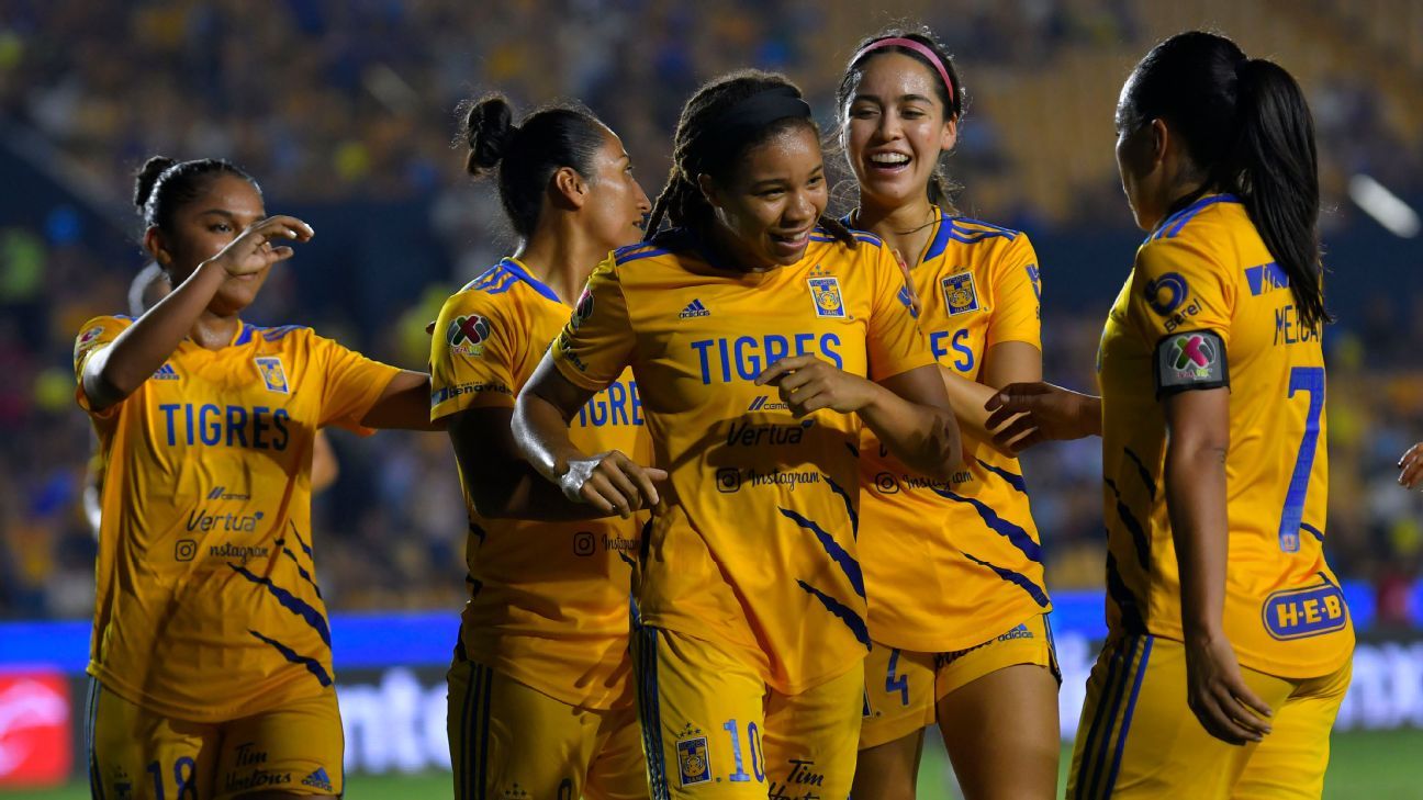 Tigres avanza a semifinales de Liga MX Femenil con victoria global de 9-1 sobre Atlas
