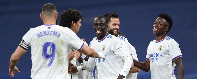 Real Madrid cruise with Vinicius hat trick as Levante relegated