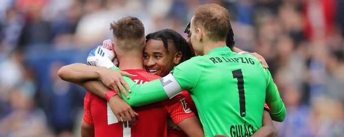 RB Leipzig secure Champions League spot with dramatic late goal