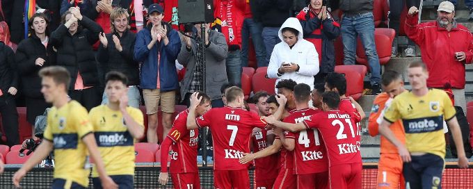 Adelaide United book ALM semifinal berth with win over Central Coast Mariners