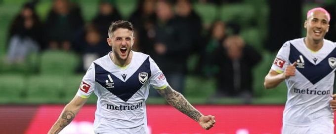 A-League playoff semifinal: Melbourne Victory snatch late win over Western United to claim narrow first-leg lead