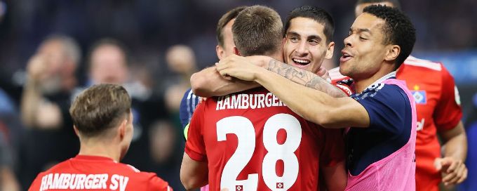 Hamburg earn 1-0 win at Hertha in Bundesliga playoff first leg