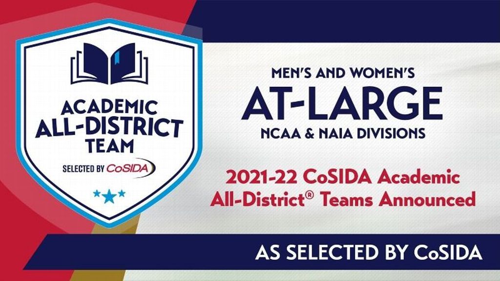 24 named to 2022 CoSIDA Academic All-District