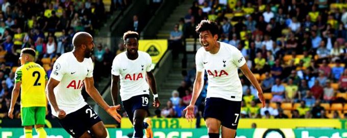 Spurs pip Arsenal to Champions League qualification with comfortable win vs. Norwich