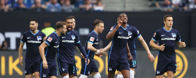 Hertha Berlin win playoff to deny Hamburg promotion to Bundesliga