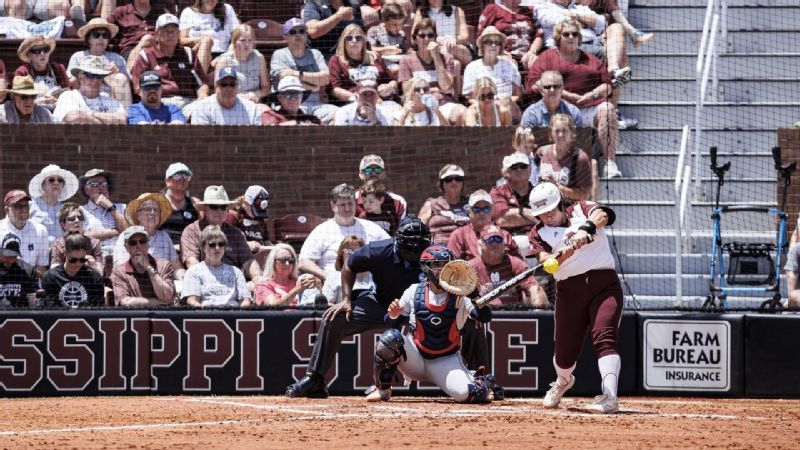 MS State drops Super Regional opener in extra innings
