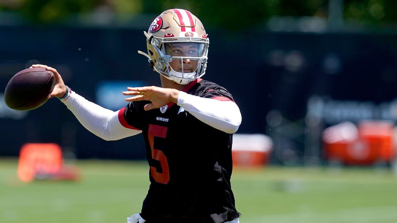 <div>'In the most respectful way,' San Francisco 49ers' Trey Lance focused on starting QB role</div>