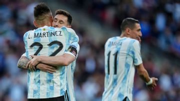 Lionel Messi pulls strings as Argentina outclass Italy in Finalissima at Wembley
