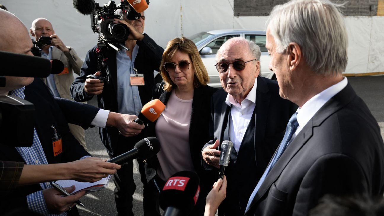 Blatter, Platini face 20-month susp. jail sentences