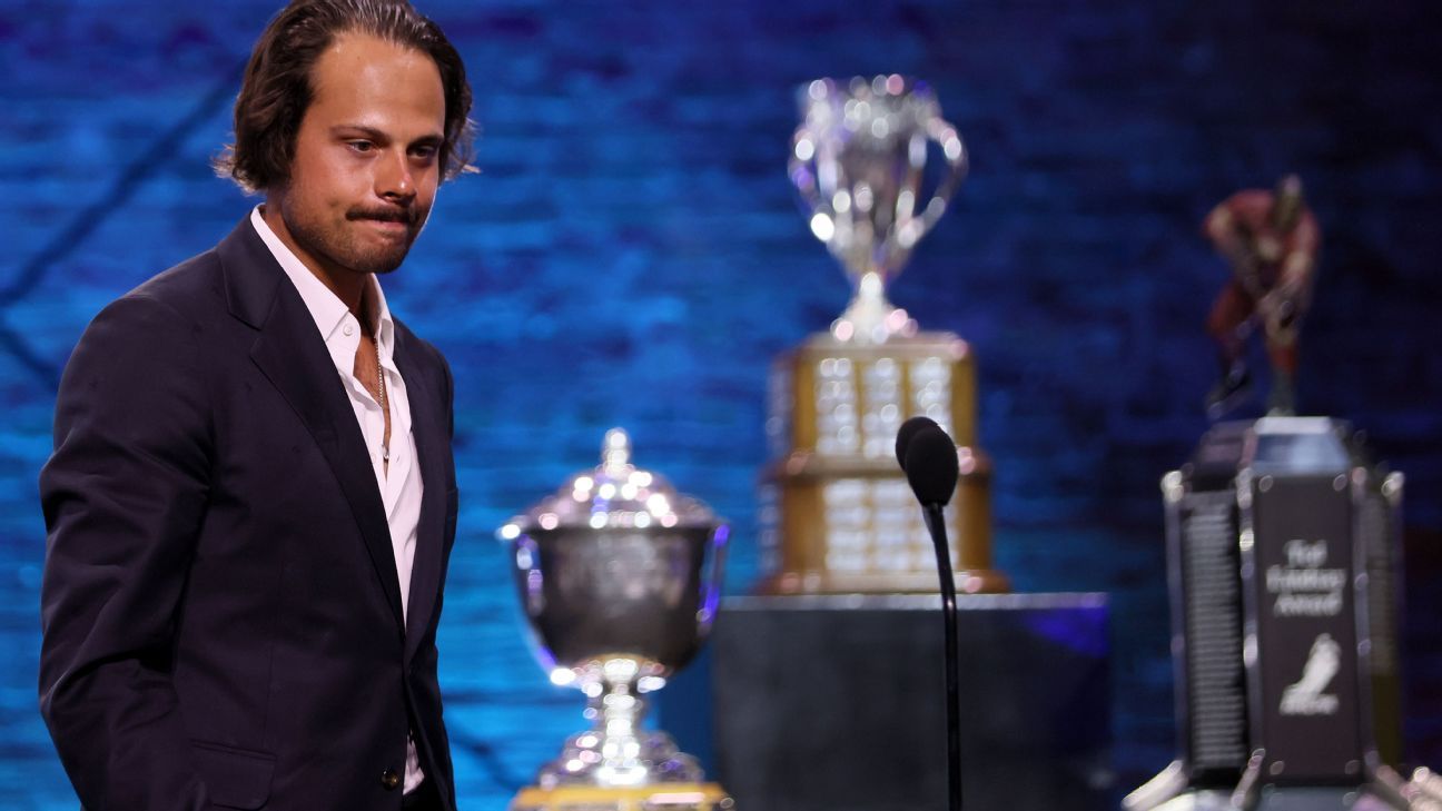 Maple Leafs star Matthews honored as NHL Most Valuable Player
