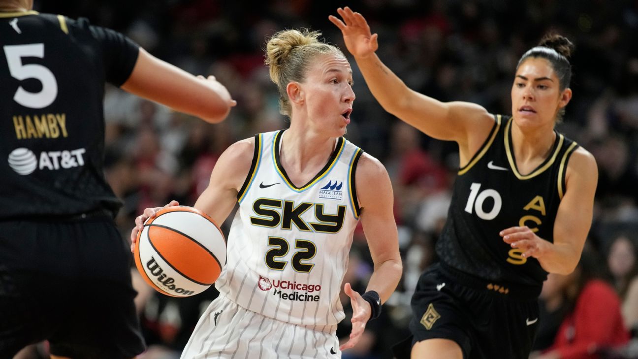 Chicago Sky organise le plus grand retour de l’histoire de la WNBA pour battre les Las Vegas Aces