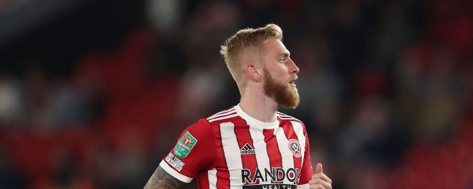 Sheffield United's Oliver McBurnie, Rhian Brewster charged with assault in playoff semifinal chaos