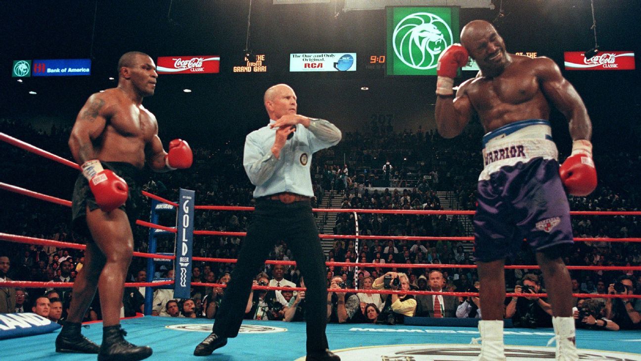 Mike Tyson-Evander Holyfield 2 – Looking back at the infamous ‘bite fight’ 25 years later