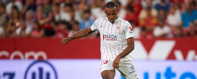 Man City to rival Barcelona for Sevilla's Jules Kounde if Nathan Ake leaves - sources