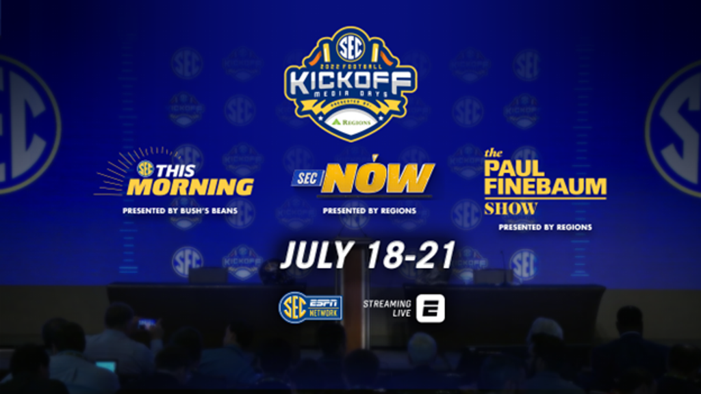 SEC Network set to extensively cover SEC Media Days