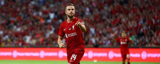 Liverpool cruise to friendly win over Crystal Palace on Jordan Henderson, Mohamed Salah goals