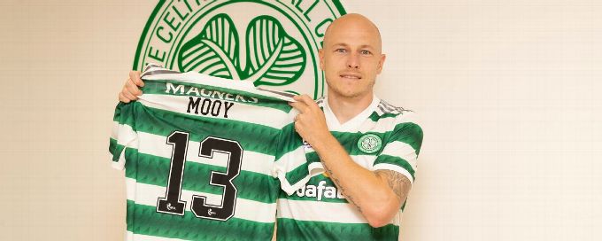 Celtic confirms signings of Aaron Mooy and Moritz Jenz
