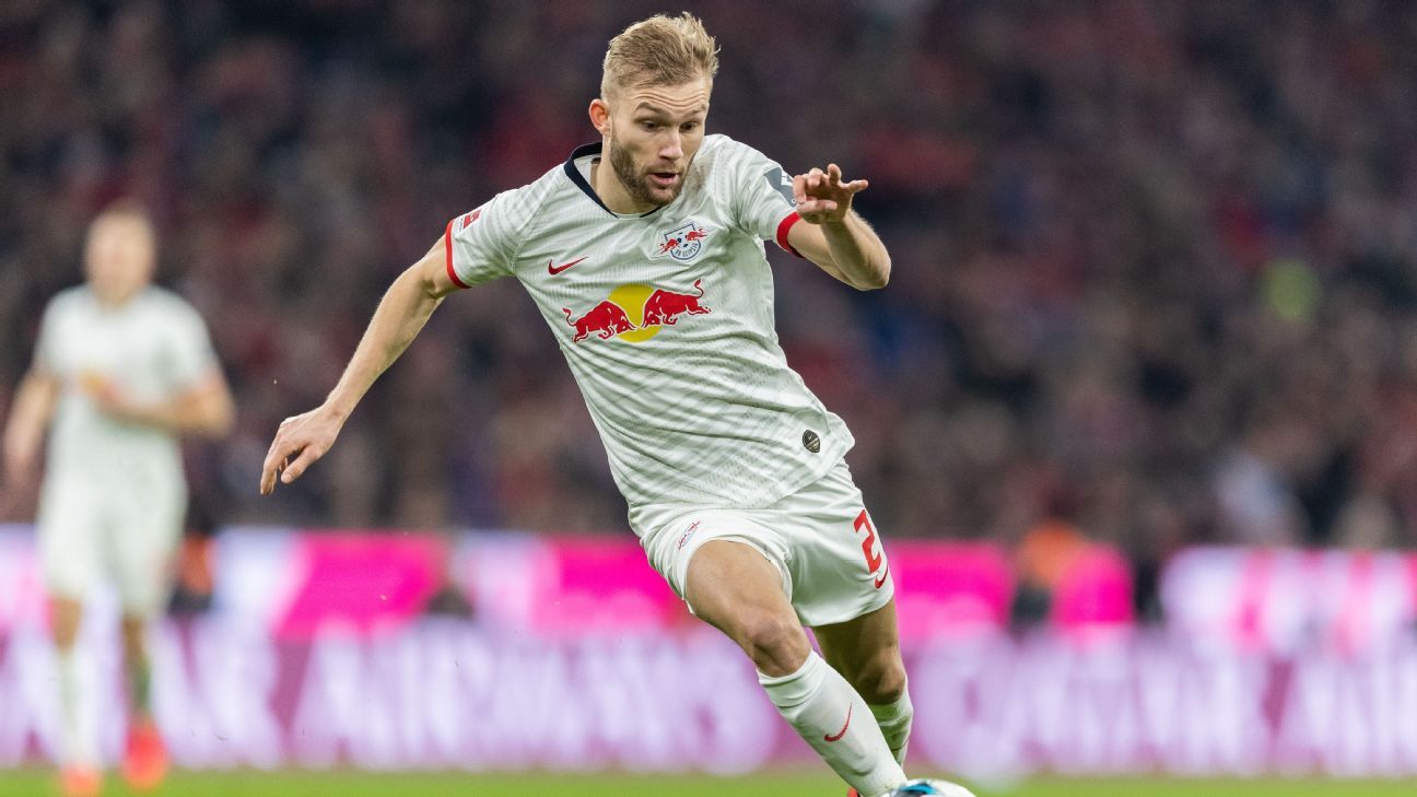 Le Bayern Munich a Konrad Laimer du RB Leipzig sur le radar