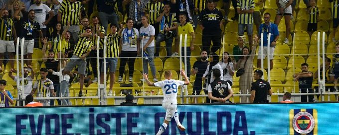 UEFA to investigate Fenerbahce over 'Putin' chant against Dynamo Kyiv in Champions League qualifier