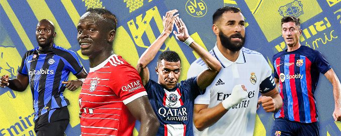 European 2022-23 kit ranking: Which Champions League giant has this season's best jerseys?