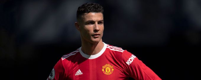 Man United's Cristiano Ronaldo cautioned by police following fan incident at Everton