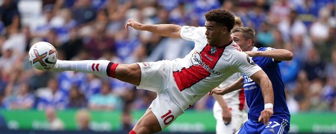 Che Adams brace inspires Southampton to comeback win at Leicester