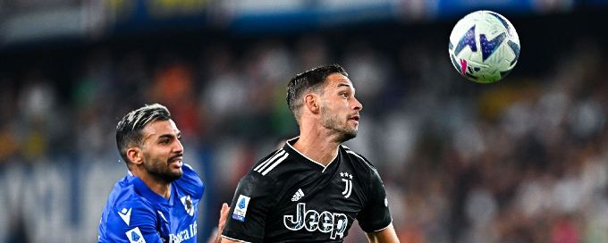 Juventus held to goalless draw at Sampdoria