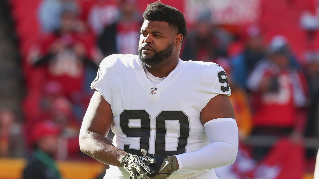 Raiders’ defensive tackles key to allowing edge rushers to thrive – NFL Nation