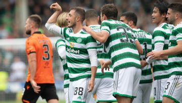Celtic demolish Dundee United 9-0 to equal Scottish Premiership record