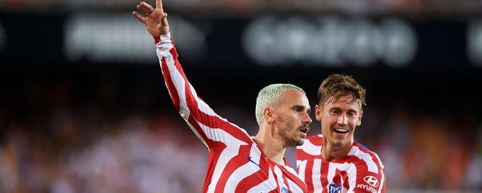 Antoine Griezmann comes off the bench to give Atletico a win at Valencia