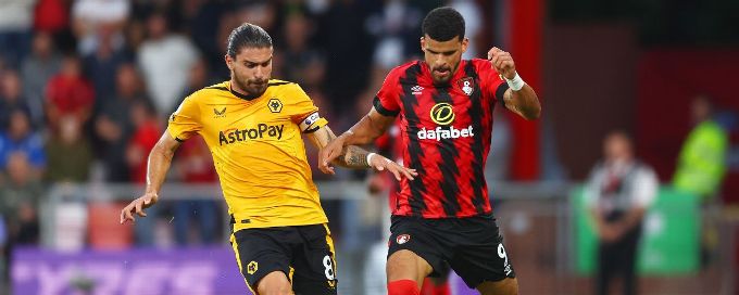 Battling Bournemouth hold Wolves to goalless draw