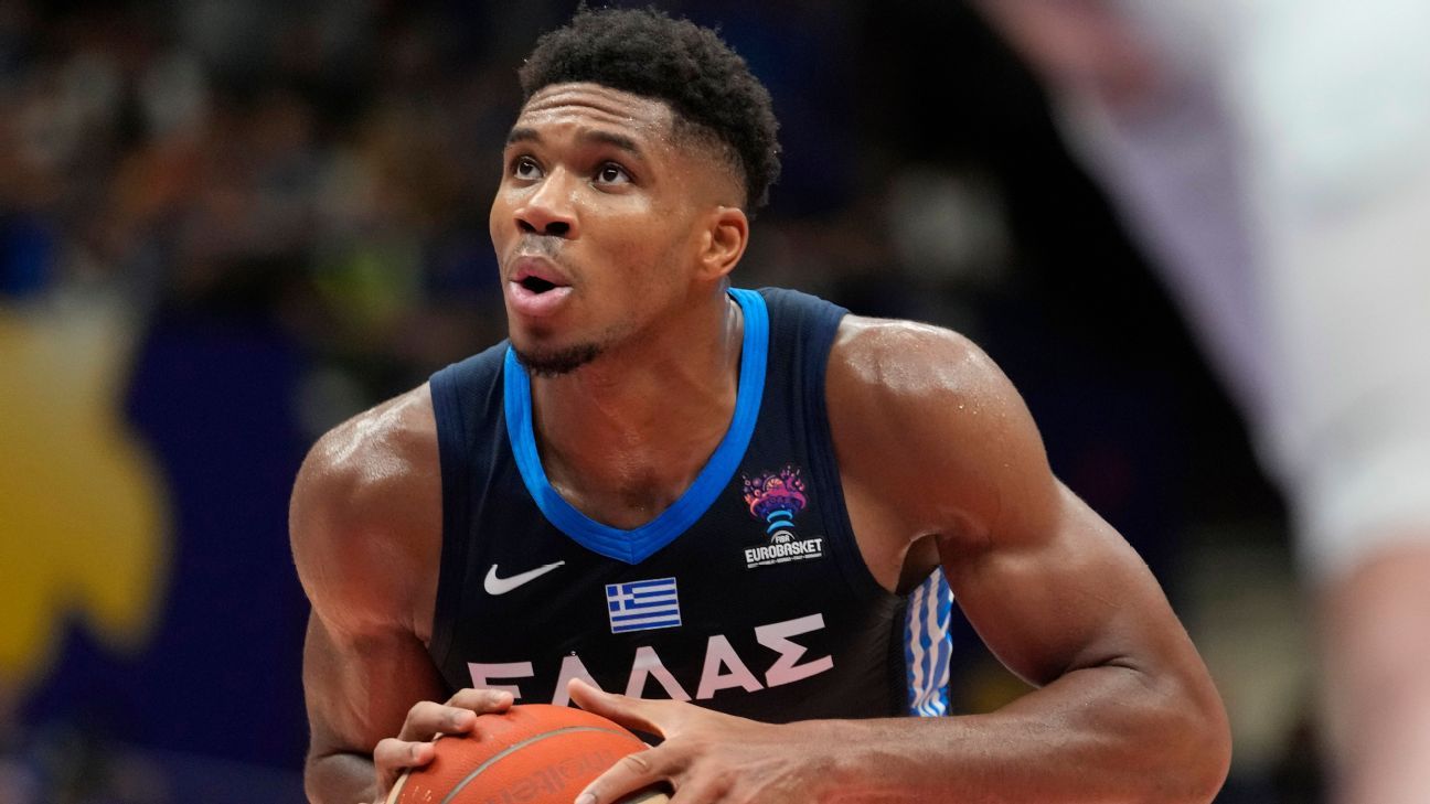 Giannis leads Greece over Croatia at EuroBasket