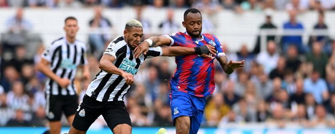Newcastle held to goalless draw by Crystal Palace
