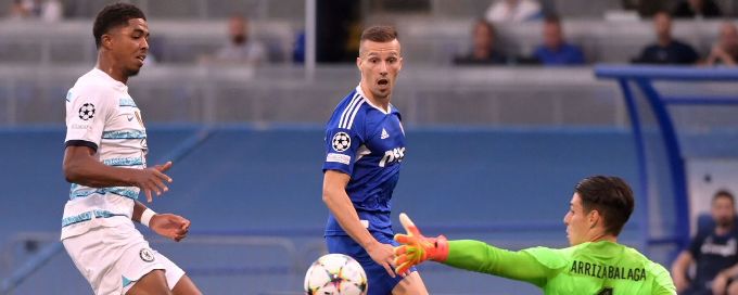 Dinamo Zagreb beat Chelsea in Champions League group stage opener