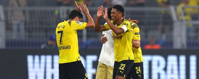 Dortmund ease past Copenhagen 3-0 in Group G opener