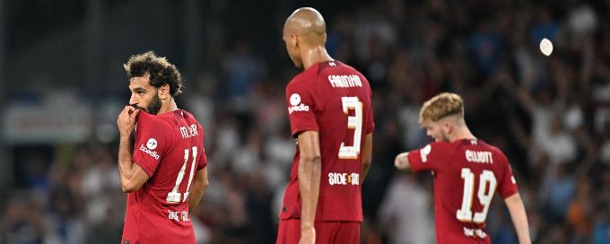 Liverpool ratings: Poor Champions League start sees quiet 5/10 showing from Mohamed Salah in Napoli